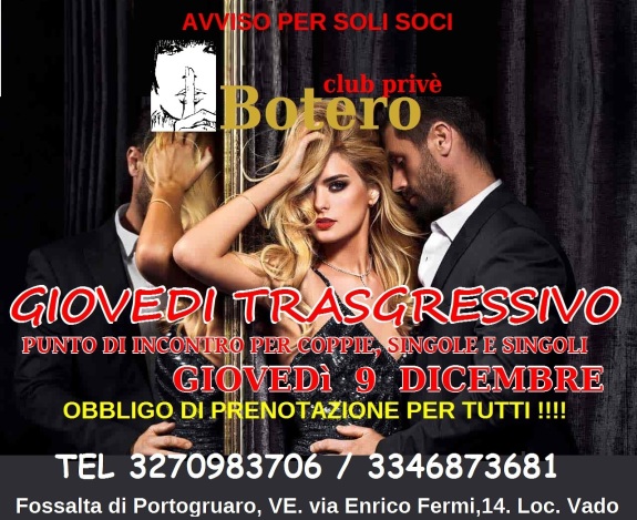 giovedì 9 dicembre