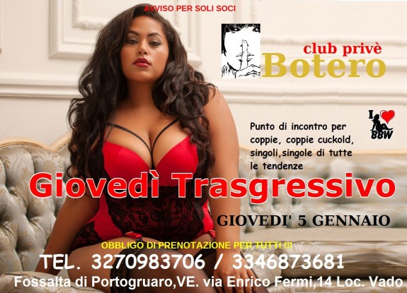 GIOVEDI’ 5 GENNAIO GIOVEDI’ 5 GENNAIO
