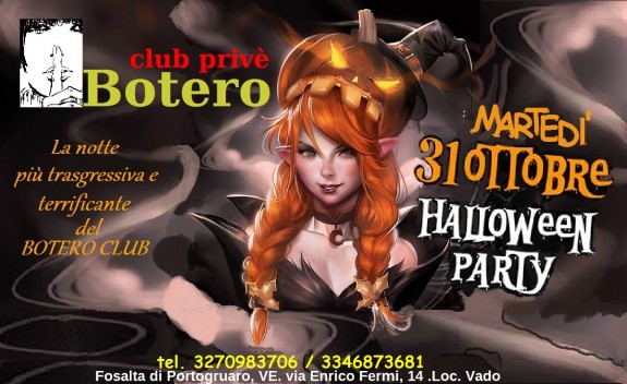 martedi 31 ottobre