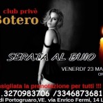 SERATA SEXY AL BUIO; VENERDI’ 24 MAGGIO, ORE 22,00