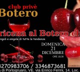 APERICENA AL BOTERO CLUB, DOMENICA 21 ALLA ORE 18,30.
