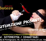 SITUAZIONI PICCANTI: VENERDI 3 APRILE, ORE 22,00.