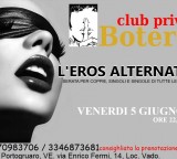 L’EROS ALTERNATIVO: VENERDI’ 5 GIUGNO, ORE 22,00.